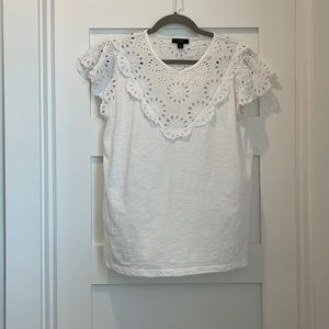 Eyelet top